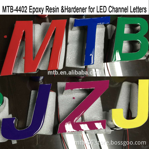 Clear Epoxy Resin for LED Channel Letter Potting